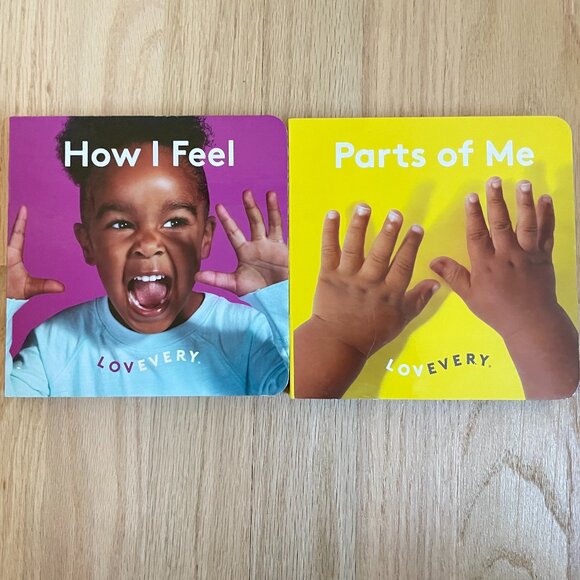Lovevery Book Bundle! How I Feel and Parts of Me. EUC - Picture 1 of 3